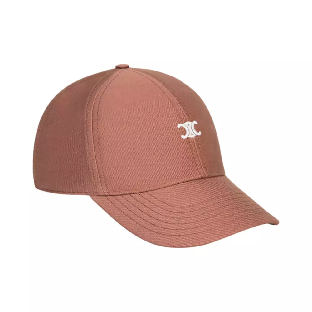 Triomphe Baseball Cap Gabardine Cotton Dusty Beige