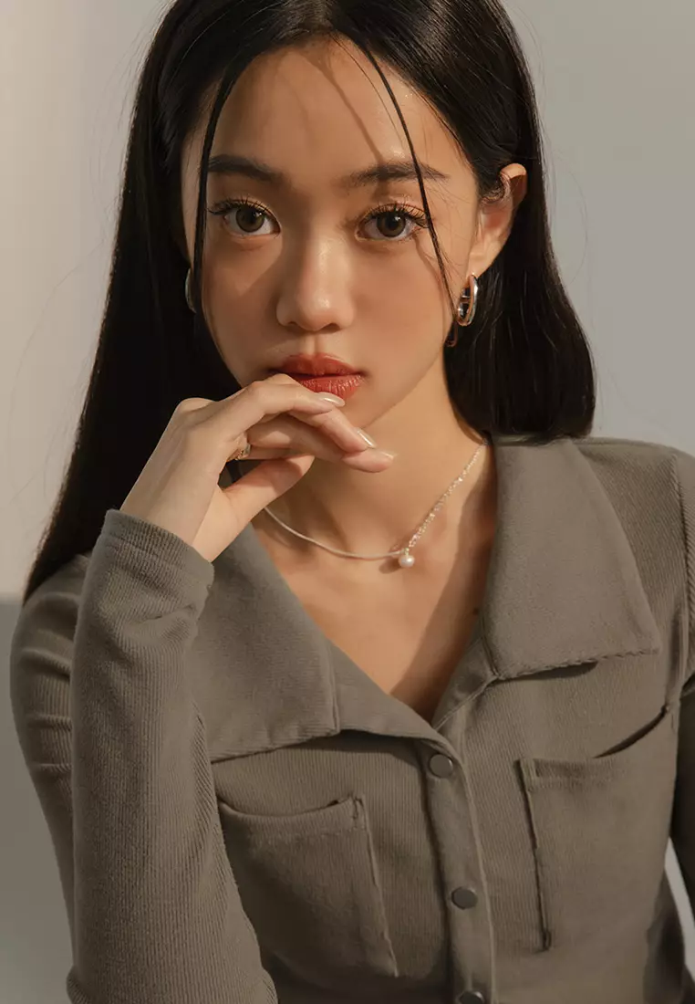 Double Pocket Long Sleeve Shirt