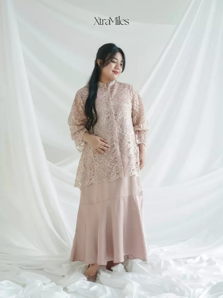 xtramiles Ladies dress JACQUILINE DRESS BLUSH PINK