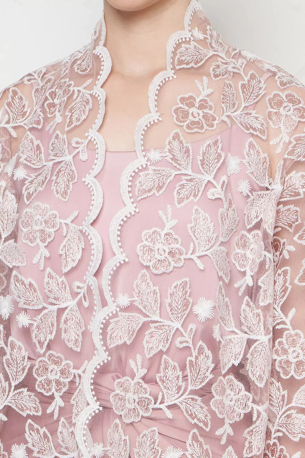 Zeela Outer Top in Baby Pink