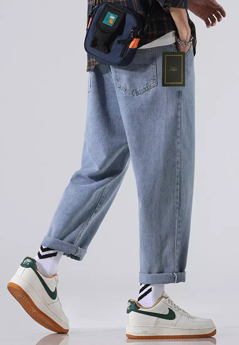 Tapered Washed Jeans AY-LS336