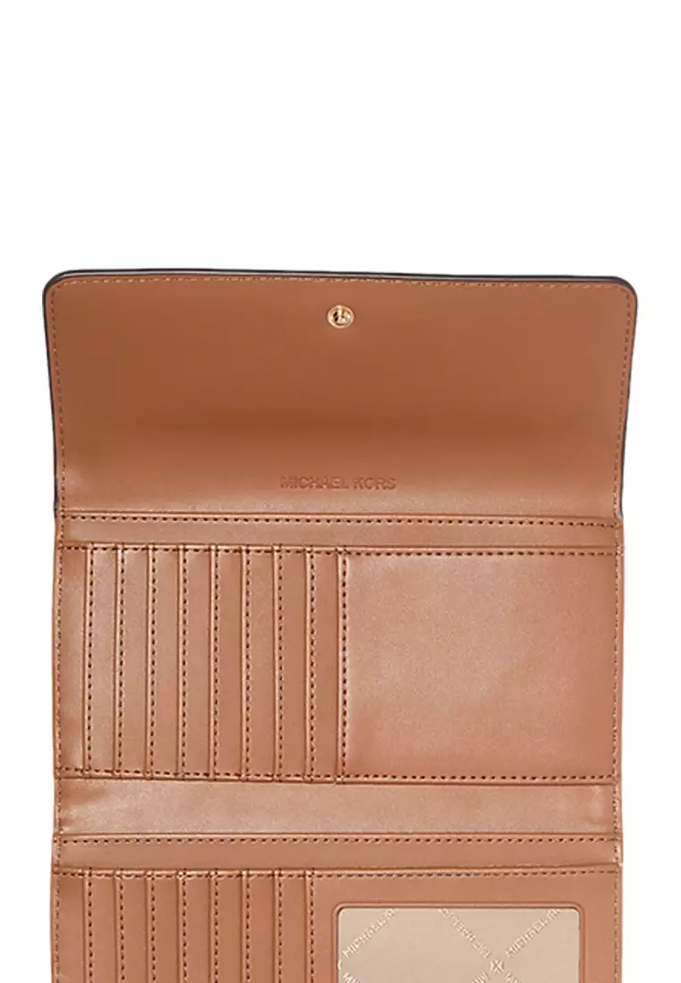 Jet Set Ladies Wallet in Brown 35F8GTVF3B