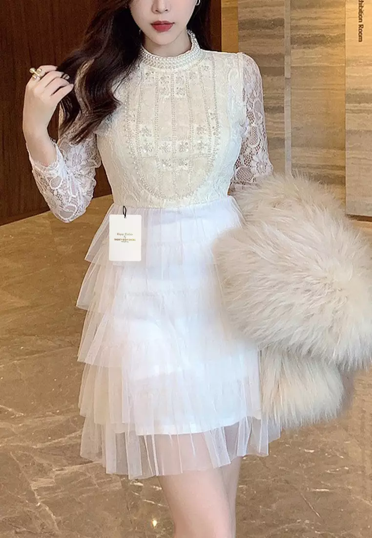Buy Twenty Eight Shoes Elegant Lace Mesh Dress ZHY NRJ6L616 A 6893