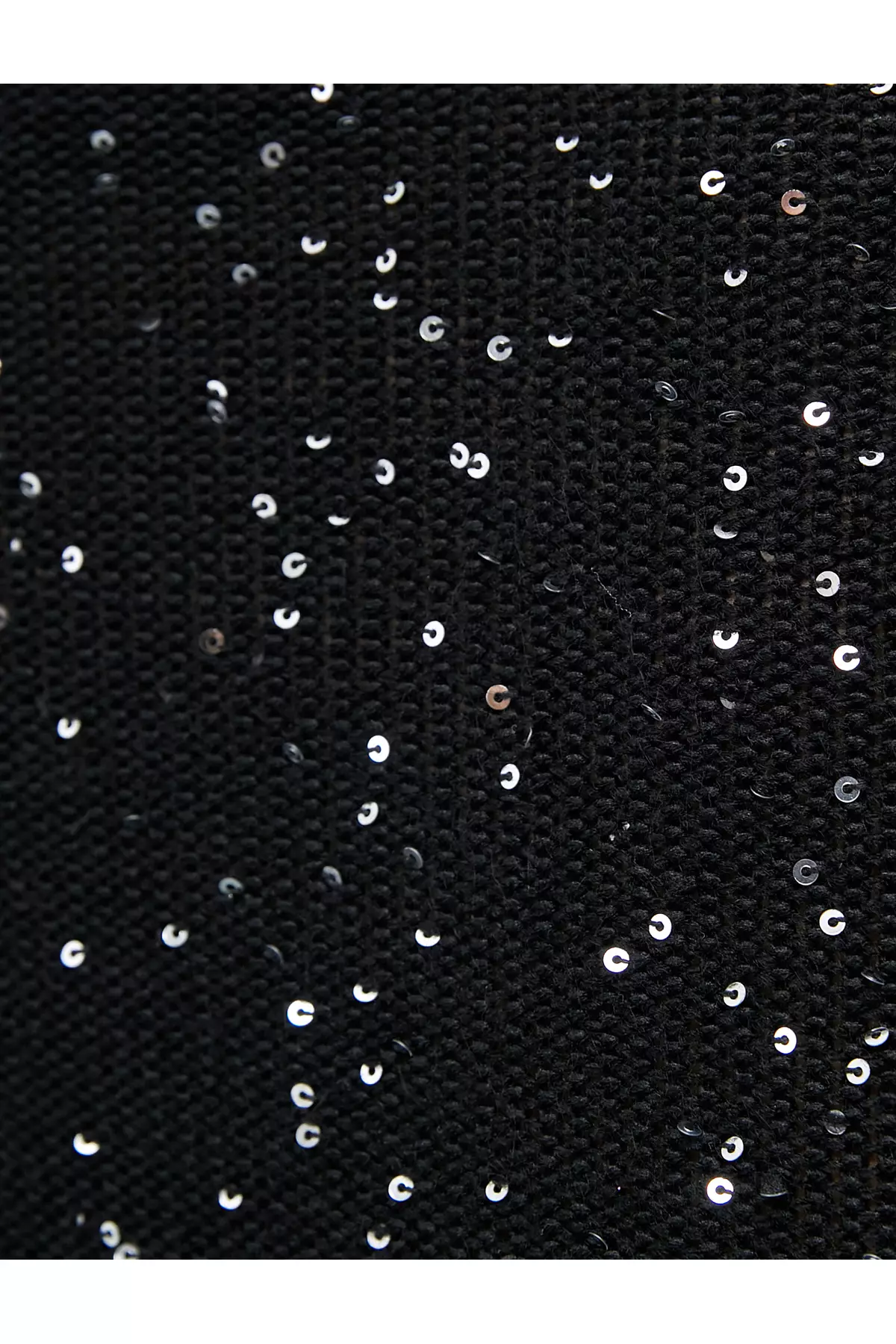 X Koton Sequined Flared Midi Skirt