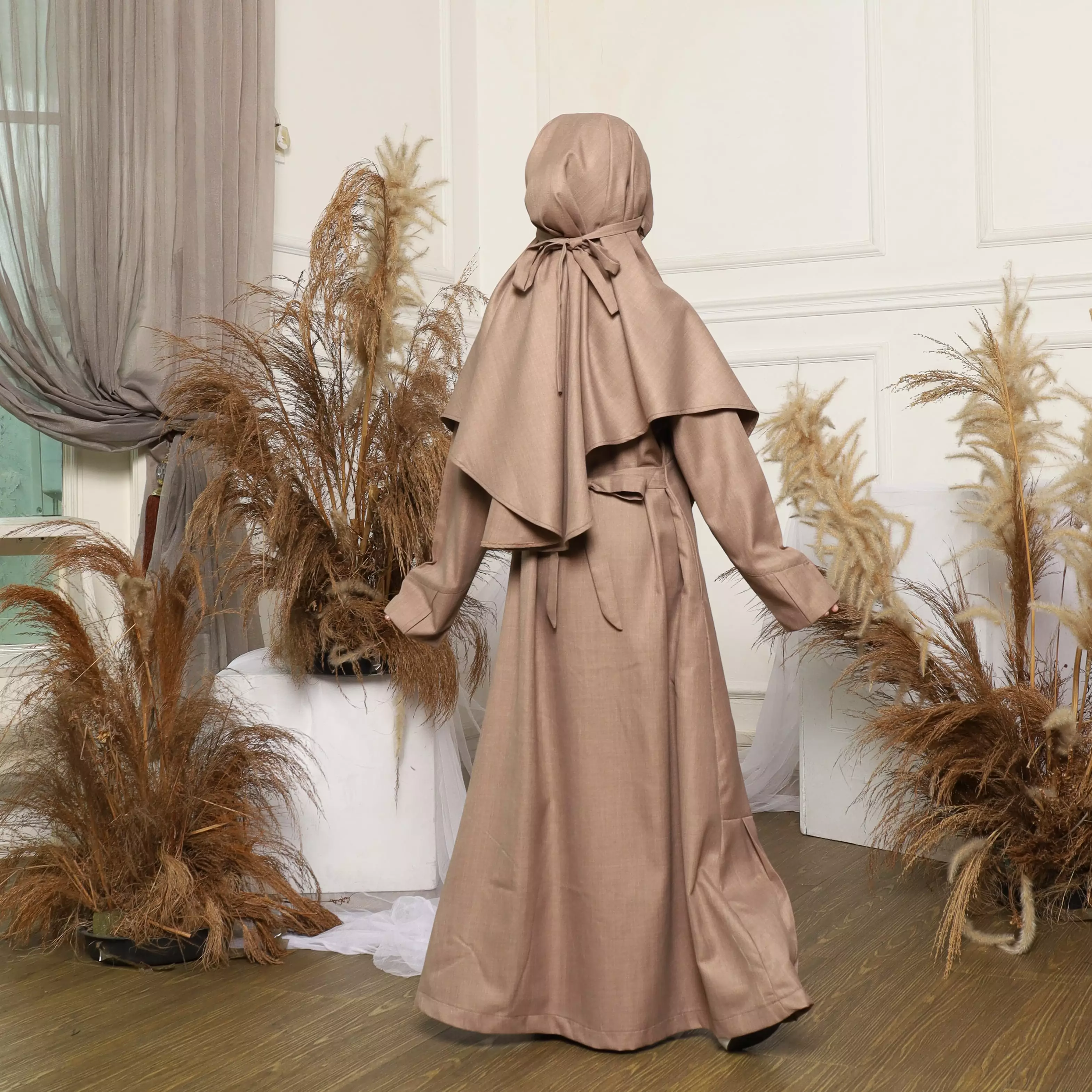 Gamis Sarimbit Anak GA 06 Mocca