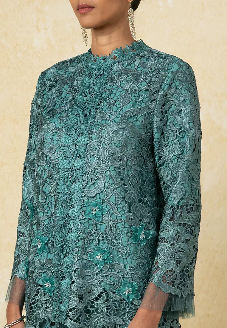 Kirana Kurung Kedah Lace Set