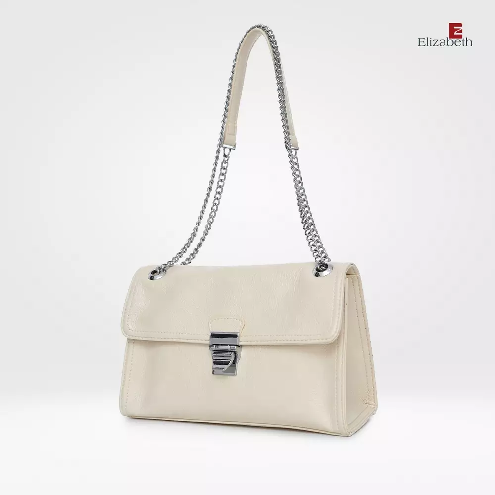 Tas Elizabeth Shoulder Bag 0706-2229 Cream