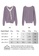 A-IN GIRLS purple Stylish V-Neck Contrast Color Knitted Sweater 3679FAA3CC2CADGS_5