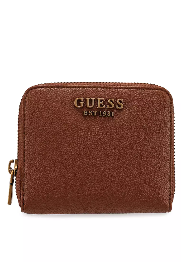 Guess small zip around wallet top