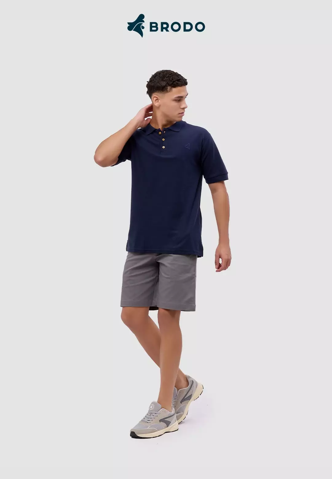 BRODO - Polo Shirt Broshirt Polo Navy