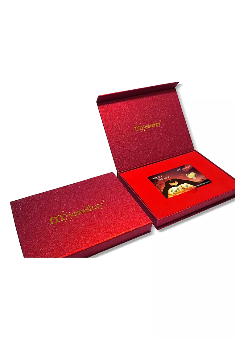 5G系列 999.9/24K足金 甜心系列卡片 (0.5克)