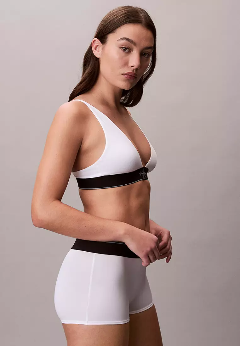 印花商標超細纖維三角胸圍 - Calvin Klein Underwear