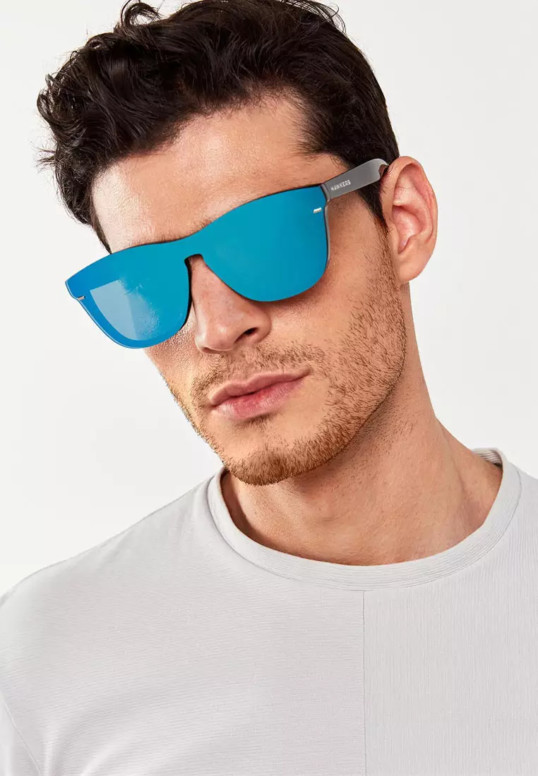 HAWKERS ONE VENM HYBRID Clear Sunglasses for Men and Women. UV400 Protection. Designed in Spain