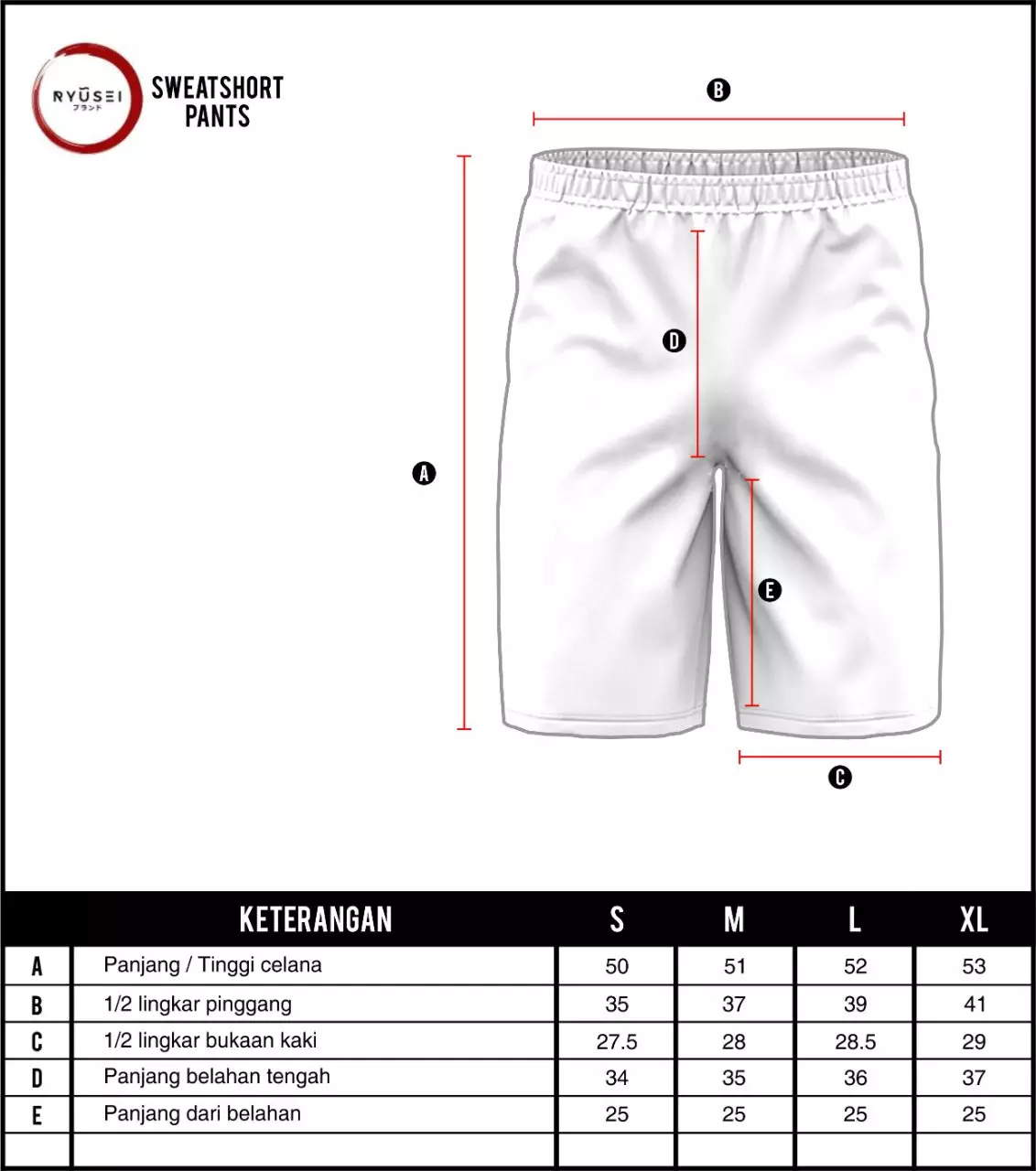 Jual Ryusei Geo Short Grey Original 2026 | ZA…