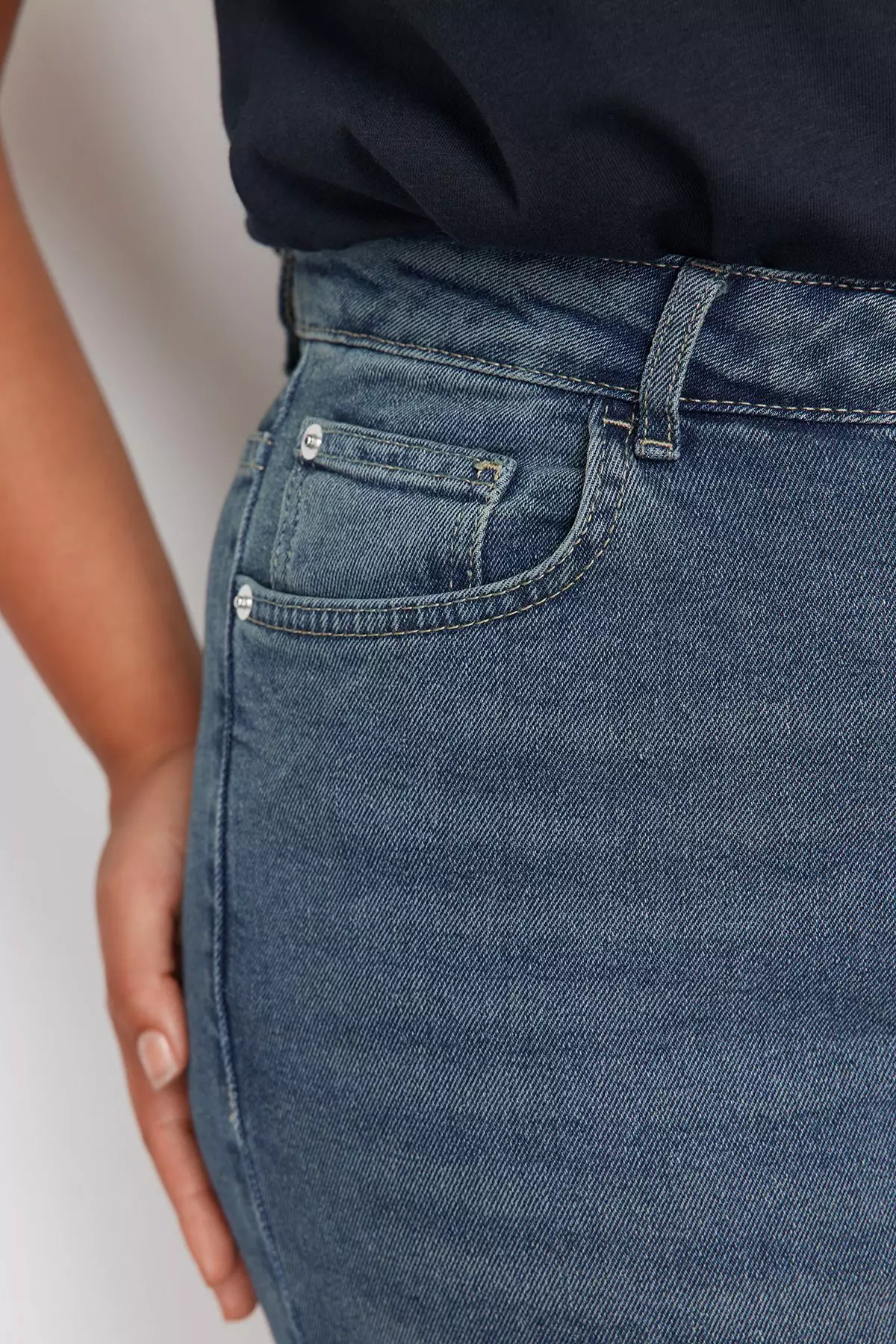 Curve High Waist Spanish Leg Jeans