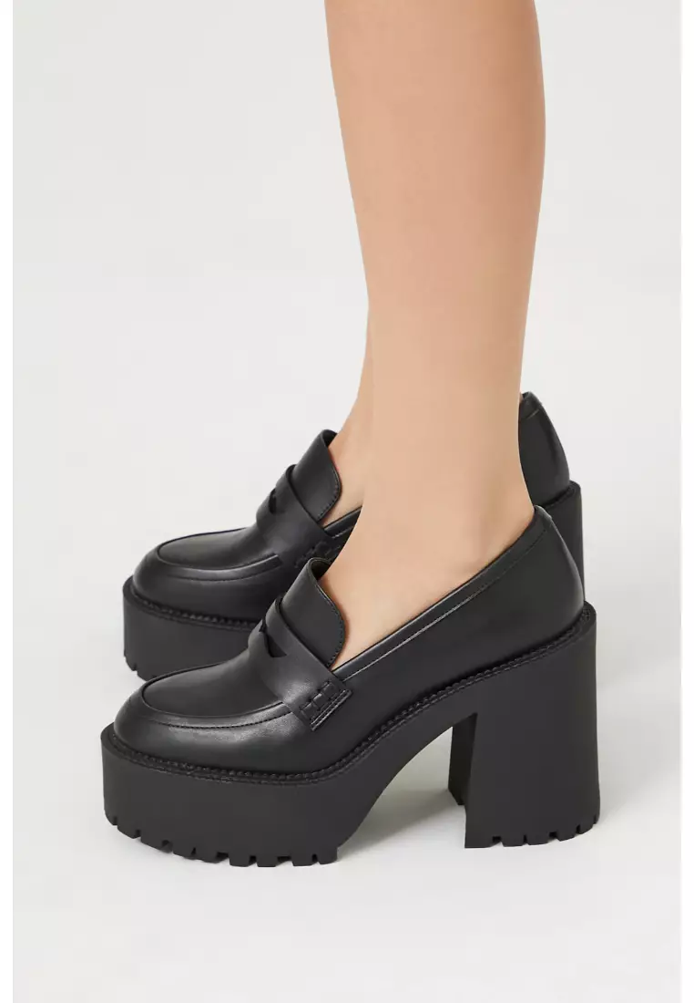 Platform loafers forever online 21
