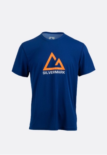 Giordano blue [Online Exclusive]Men Silvermark Polyester Wafle Crew Neck Short Sleeve Relax Fit Dry Tech Tee 403F1AA9556E5CGS_1