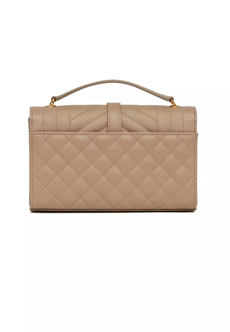 Ysl envelope small online bag in mix matelasse