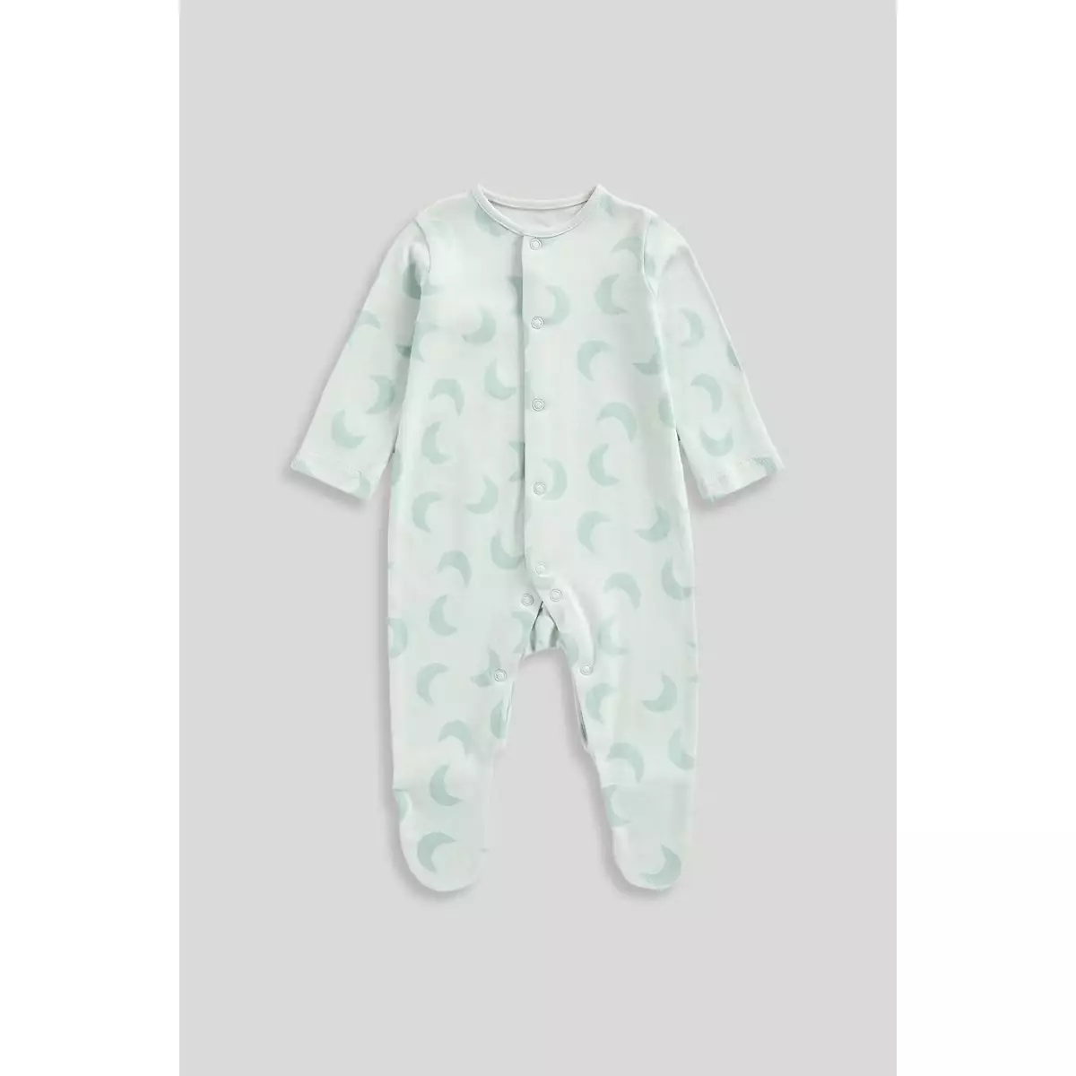 Mothercare Mint Baby Sleepsuits - 3 Pack - Baju Tidur Bayi Laki-laki (Hijau)