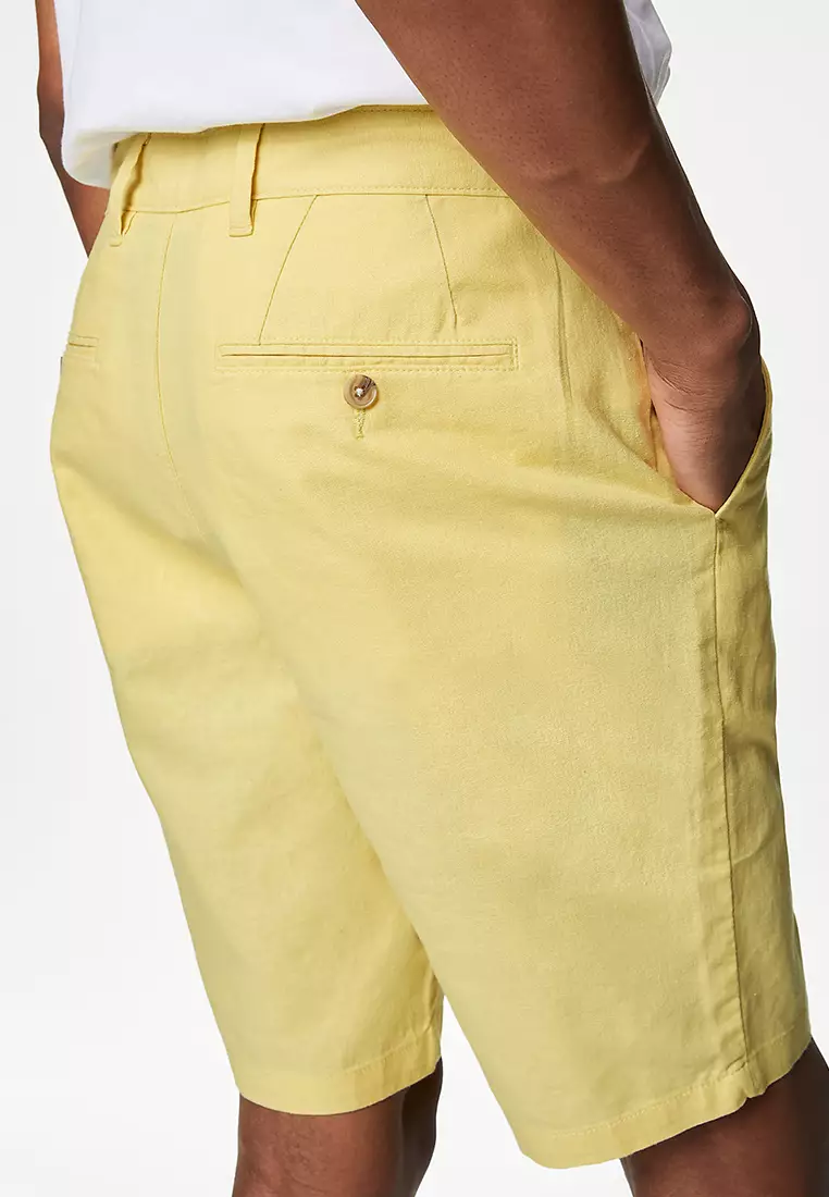 Linen Rich Chino Shorts