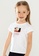 FILA white FILA KIDS x Pepe Shimada Cat Print F Logo Cotton T-shirt 3-16 yrs 9B0D2KAB41D27AGS_4