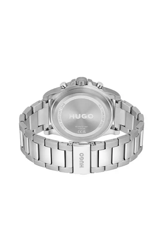 Hugo Boss Impress Casual Black Silver Stainless Steel