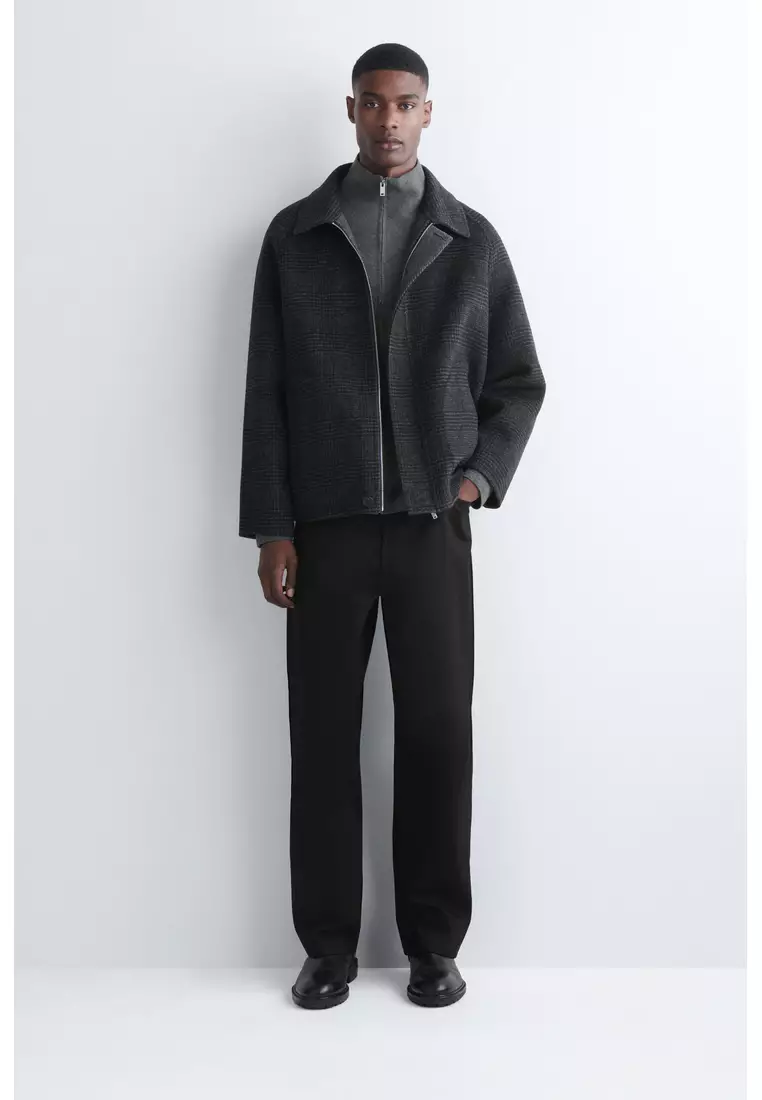 MERINO WOOL ZIP-UP TRACK JACKET