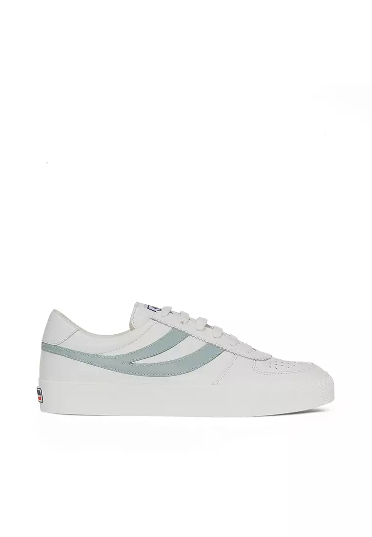 Discount on Superga  shoes - SKU: 2846 Seattle Leather White Avorio-Grey Flint Sneakers