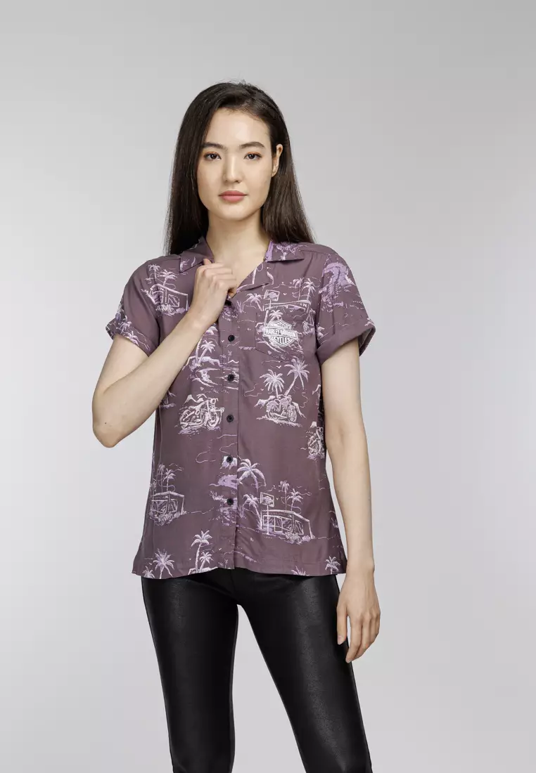 Harley-Davidson Aloha Shirt