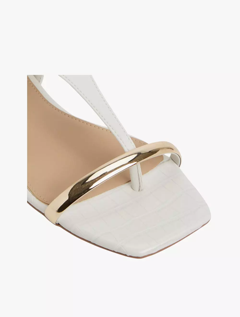 Aldo Catlyn Women's Flat Sandals - White/Bone