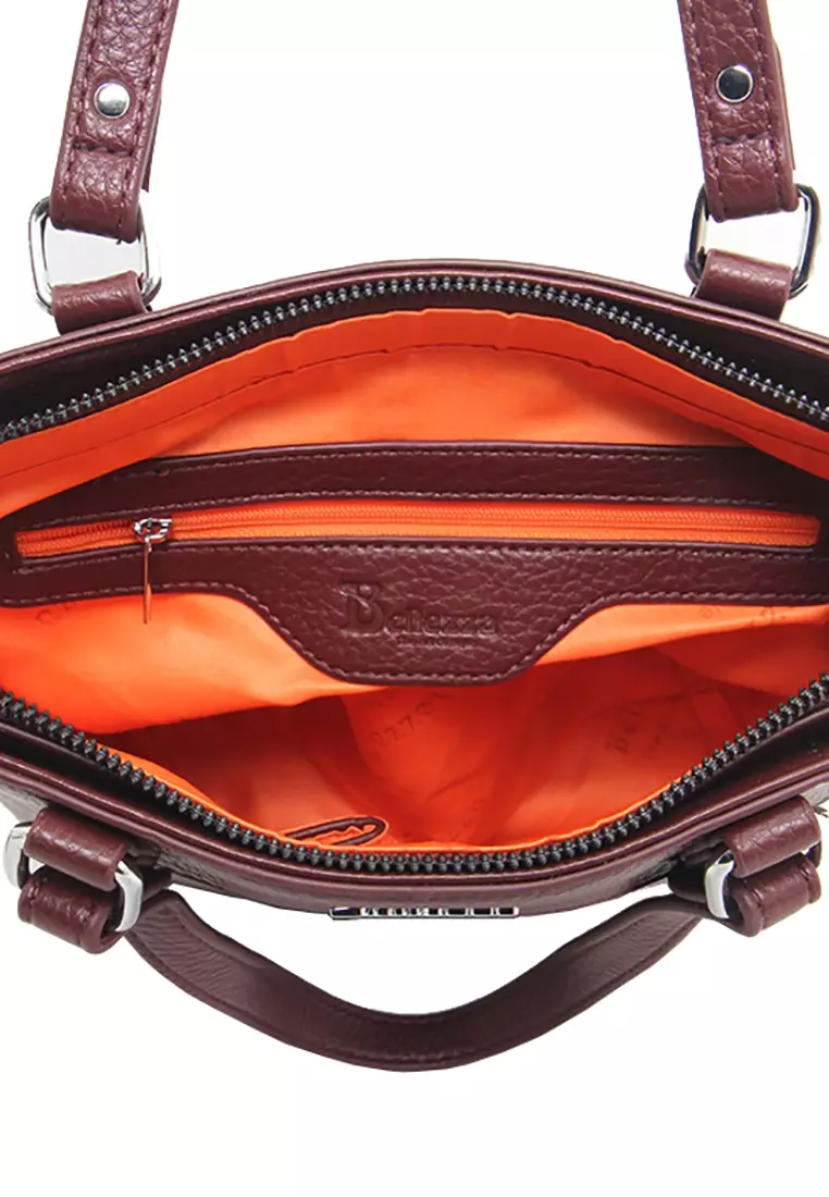 Bellezza Handbag CZ243 Red Wine
