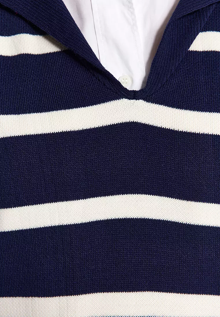 Striped Sweater Vest