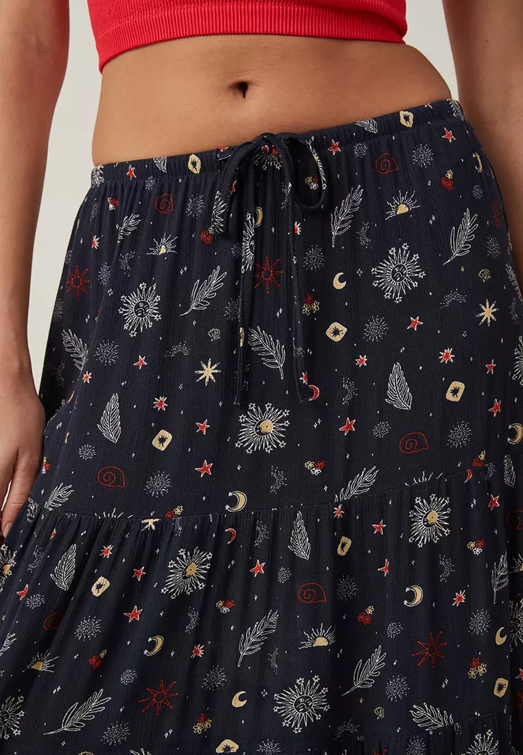 Lola Tiered Maxi Skirt