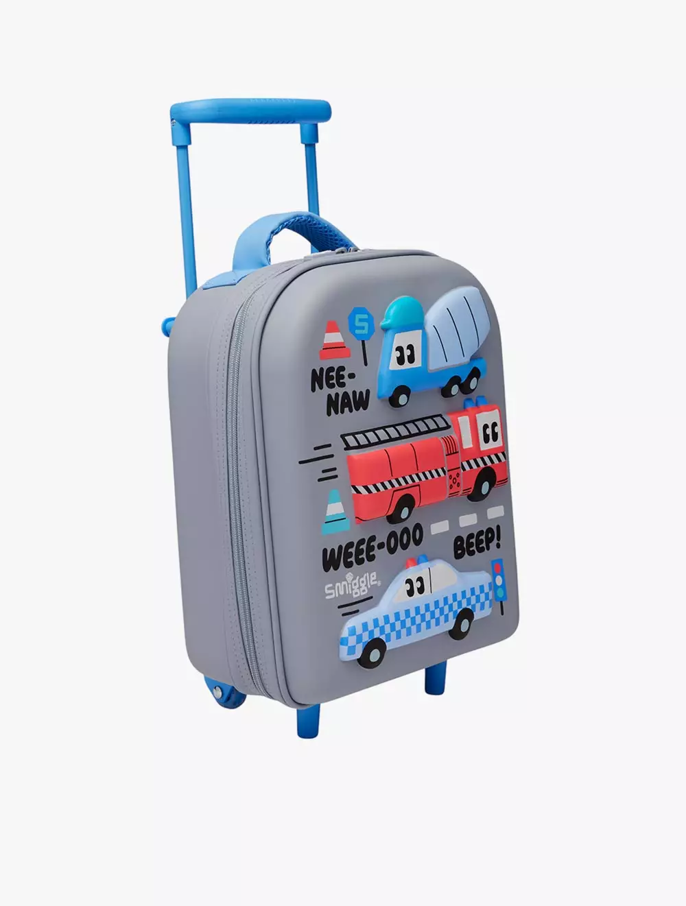 Smiggle Bag Trolley Htop Teeny Tiny Ready - IGL456964GRY