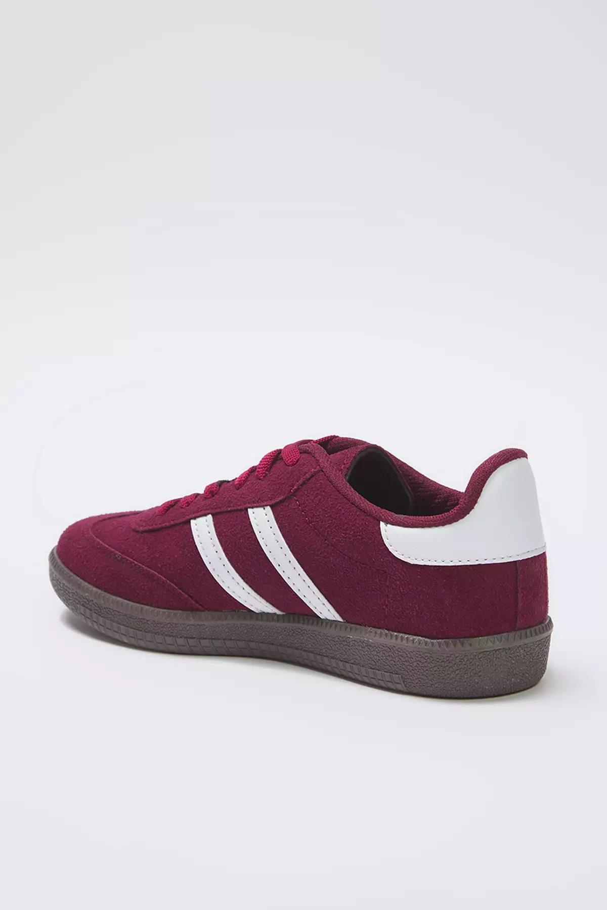 Retro Claret Red Women's Sports Shoes - Lace-Up Takaw25Sn00005