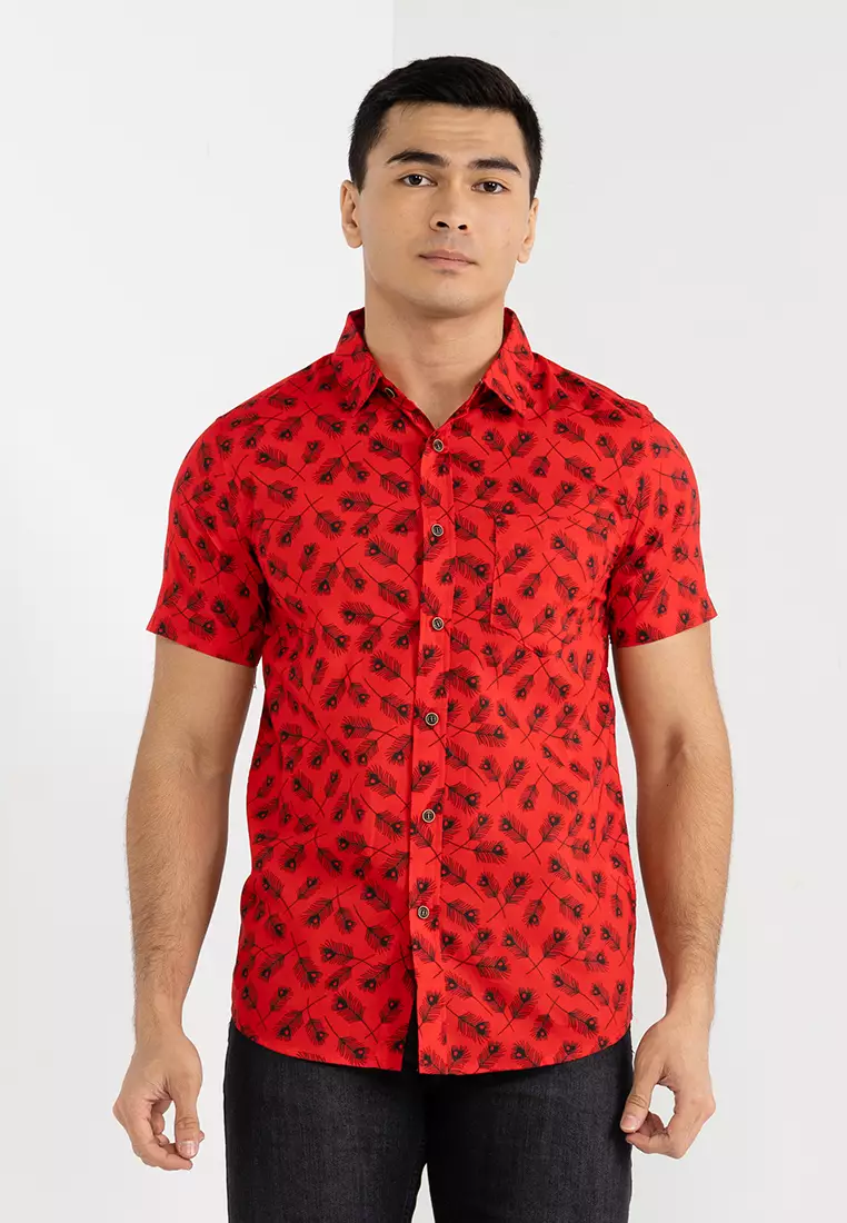 Buy FIDELIO Fidelio Micro Printed Short Sleeve Shirt 2024 Online