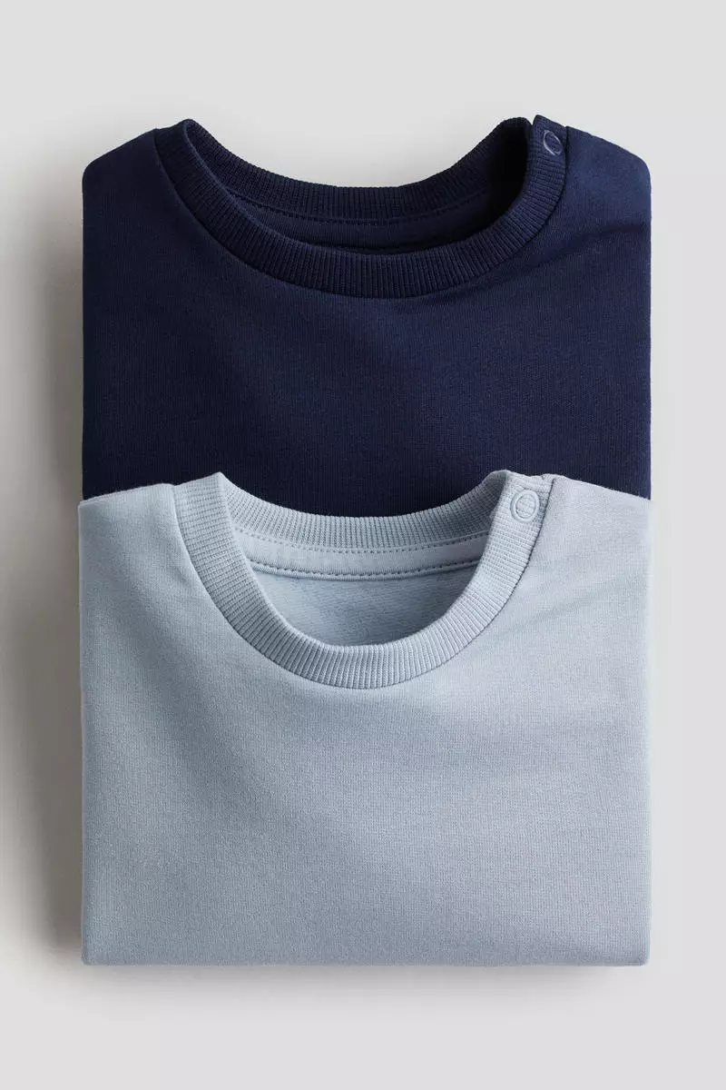 2-pack cotton sweatshirts