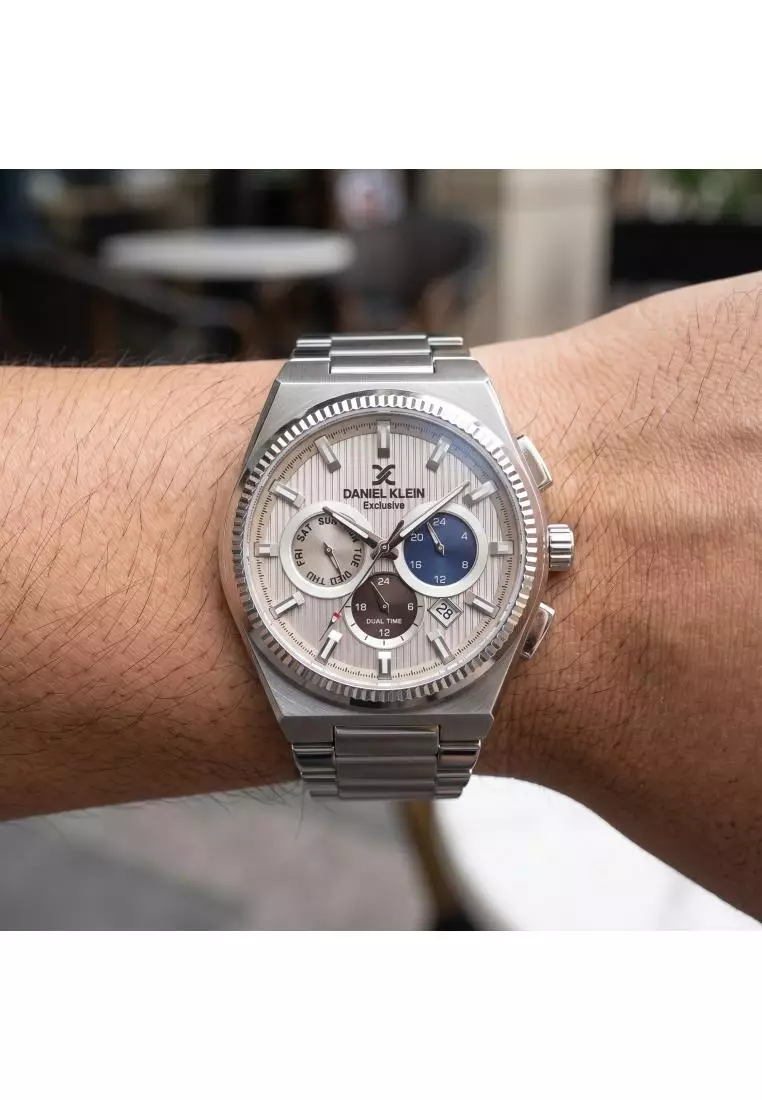 Buy Daniel Klein Men's Chronograph Watch DK.1.14399-6 Stainless