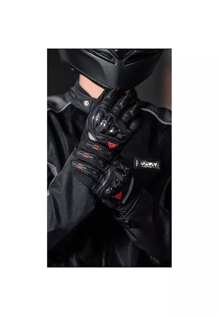 Motowolf MDL0333B Motorcycle Gloves  Red