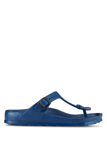Birkenstock blue Gizeh EVA Sandals BI090SH00JPFMY_1