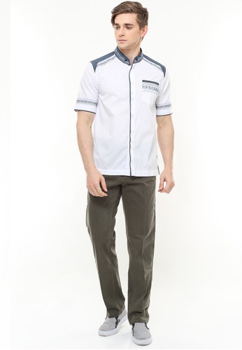 Jual LGS LGS - Slim Fit - Baju Koko - Motif Bordir 