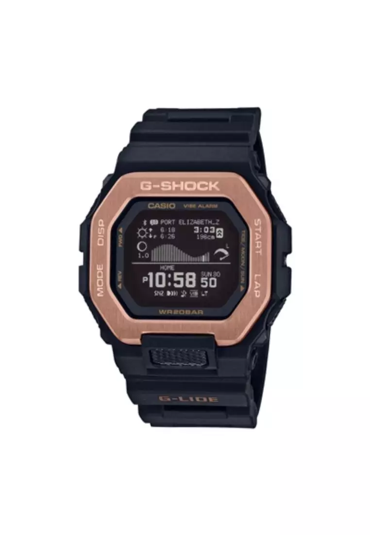 Buy Casio CASIO G-SHOCK GBX-100NS-4DR GLIDE BLACK RESIN MEN'S