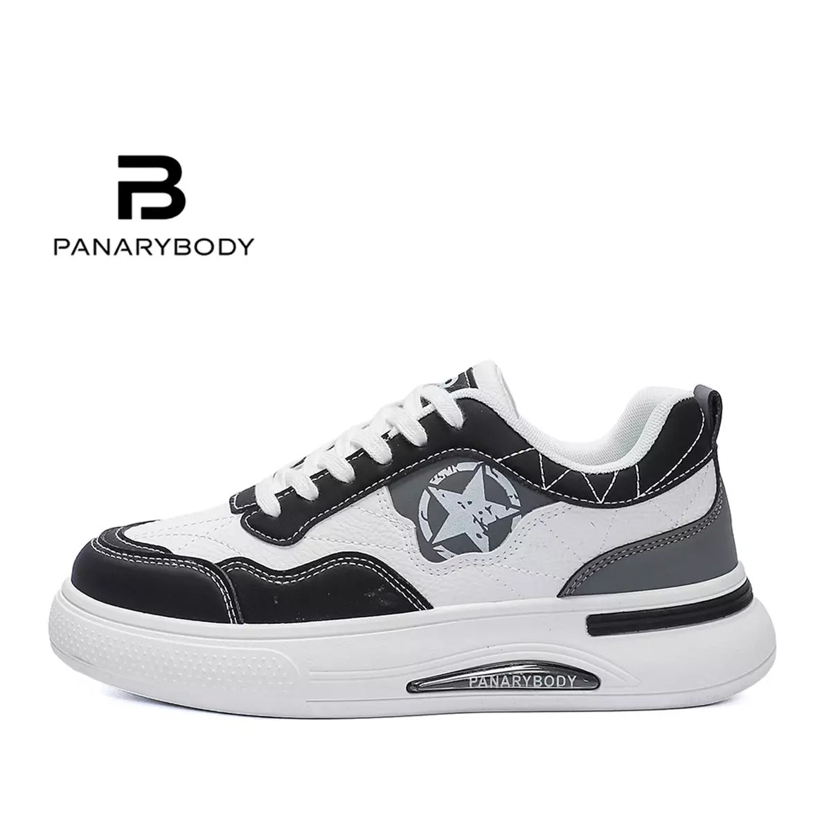 Sepatu Sneakers Pria Casual Bertali Fashion Ootd Sepatu Cowok Modis QN6626