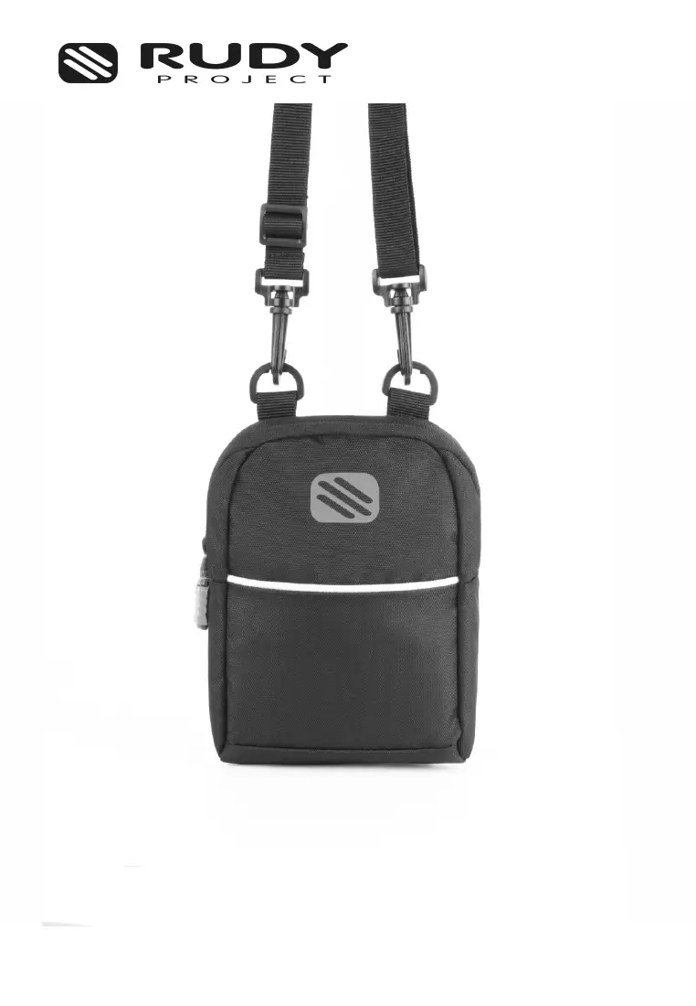 Atom Neck Wallet – Black | Lightweight Travel Pouch