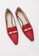Twenty Eight Shoes red VANSA Butterfly Buckle Low Heel Shoes VSW-F203424 8D312SHE9E7189GS_4