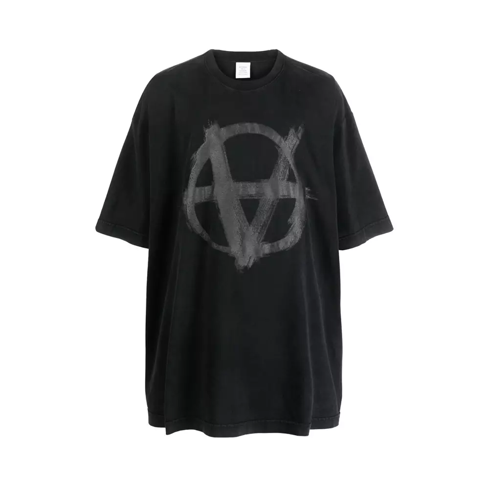 vetements anarchy check shirts-