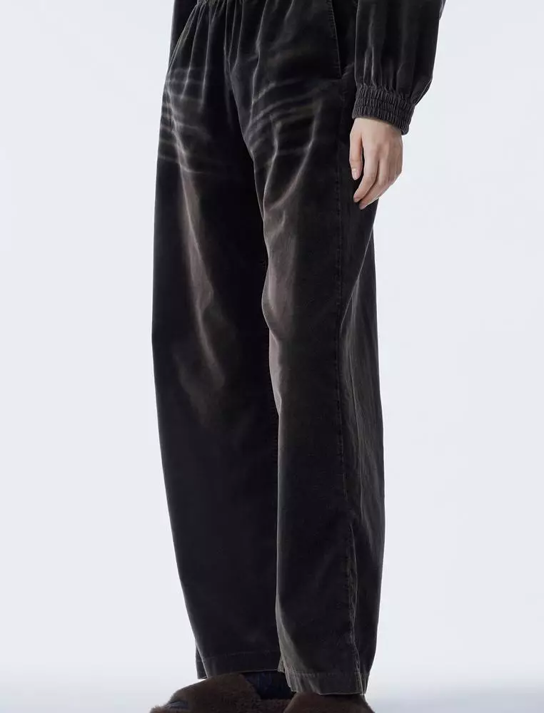 女士休閒直筒褲