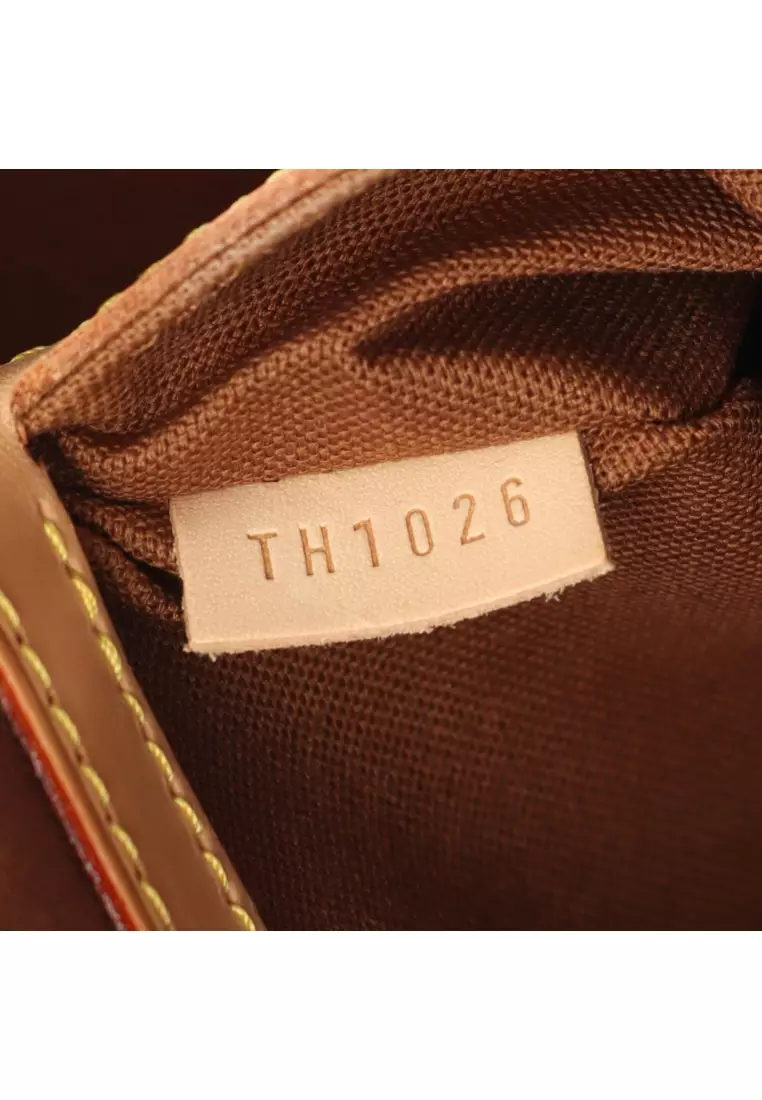 Pre-Loved Louis Vuitton carryall monogram Boston bag PVC leather Brown