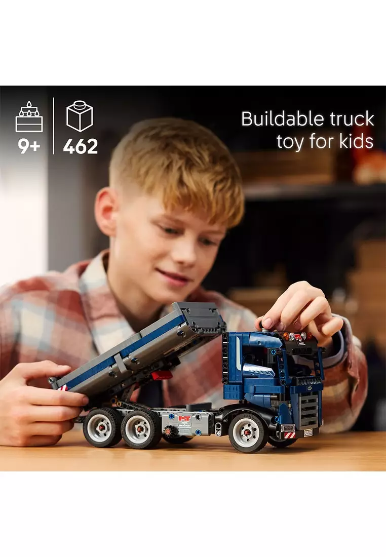Technic 42203 Tipping Dump Truck, Age 9+, Building Blocks, 2025 (462pcs)