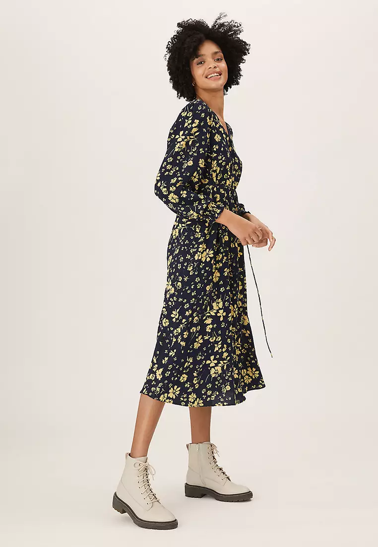 Marks and 2024 spencer floral dress